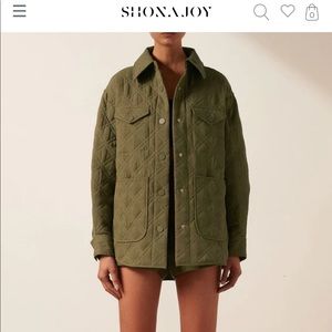 Shona Joy Alessia Oversized Quilted Jacket